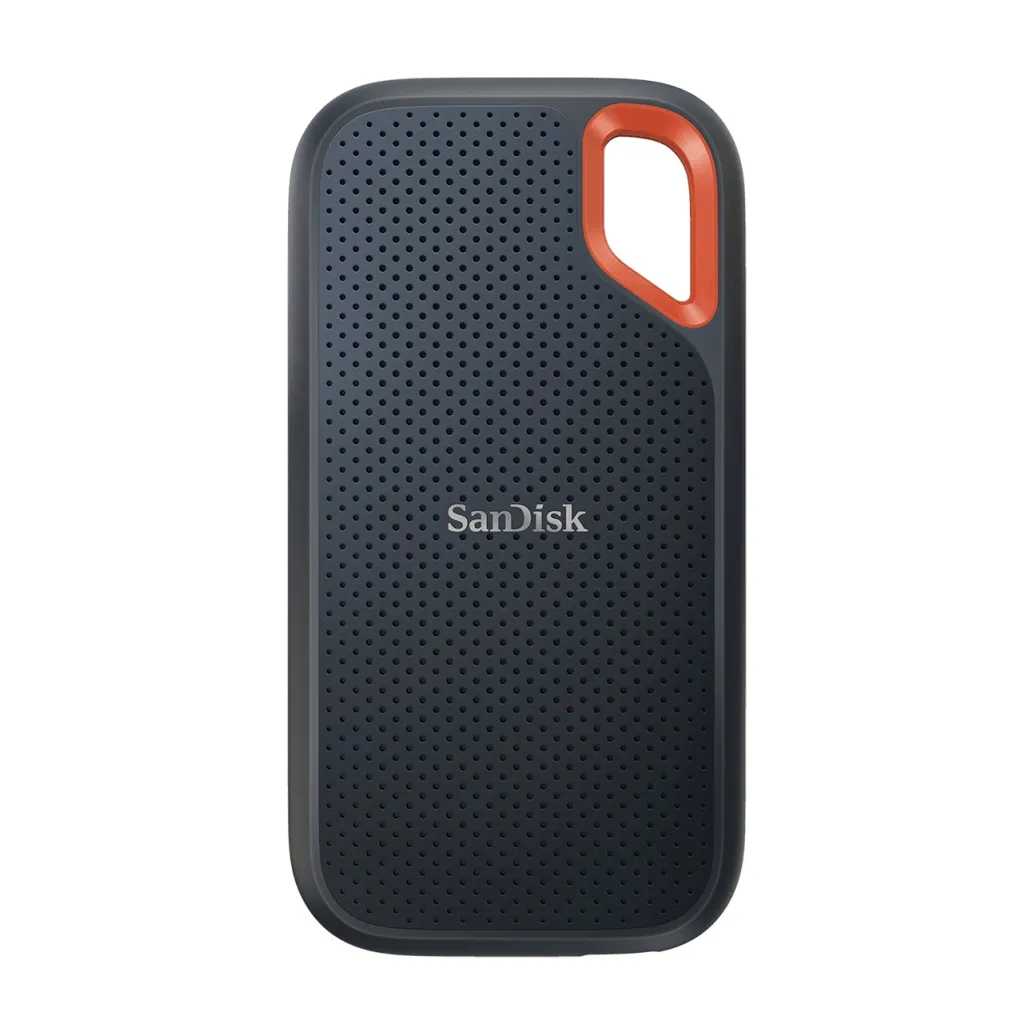 Prenosni disk SSD 1TB USB-C USB-A Sandisk Extreme Portable 1050/1000MB/s - črna (SDSSDE61-1T00-G25) Prenosni disk SSD 1TB USB-C USB-A Sandisk Extreme Portable 1050/1000MB/s - črna (SDSSDE61-1T00-G25)