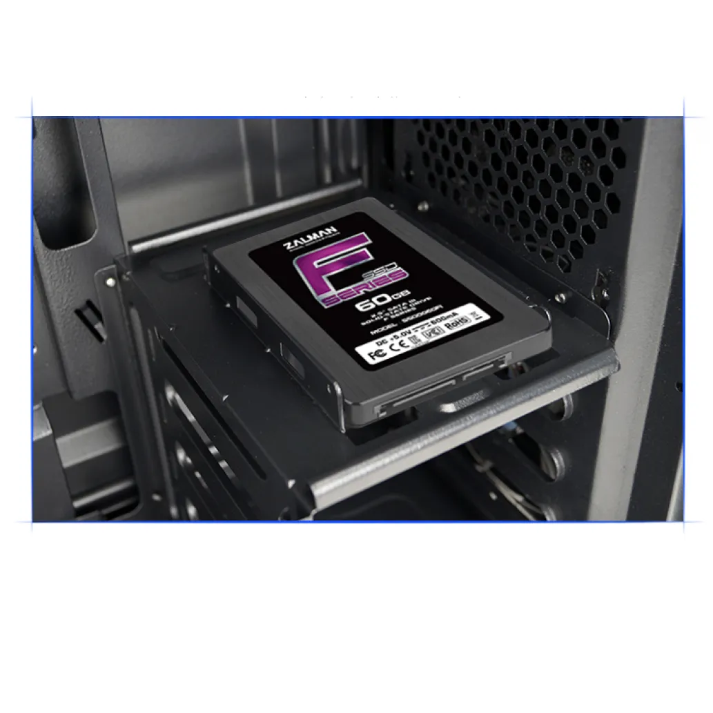 Ohišje Zalman Z3-Plus Midi stolp 1xUSB3.0 črn - Okno Ohišje Zalman Z3-Plus Midi stolp 1xUSB3.0 črn - Okno