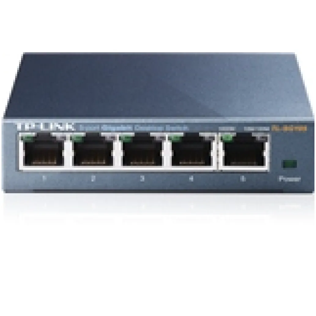 STIKALO 5-PORT TP-Link Easy Smart 100/1000 (TL-SG105E) STIKALO 5-PORT TP-Link Easy Smart 100/1000 (TL-SG105E)