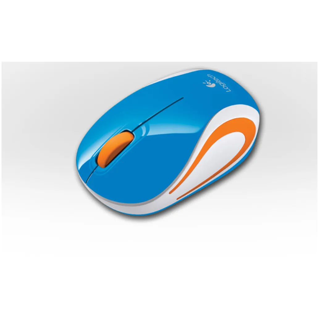Miš Logitech brezžična optična za notesnike M187 modra nano (910-002738) Miš Logitech brezžična optična za notesnike M187 modra nano (910-002738)