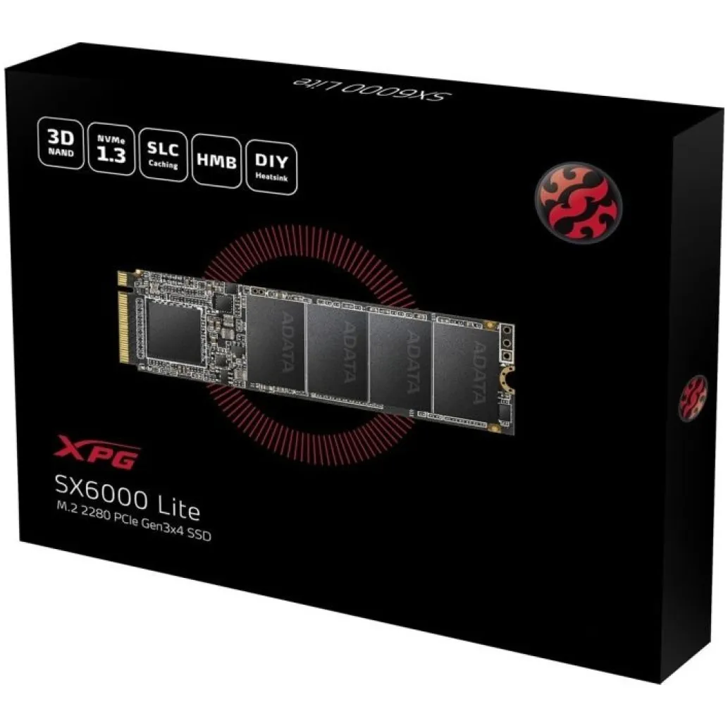 Disk SSD M.2 NVMe PCIe 3.0 256GB Adata SX600 XPG TLC 2280 1800/1200MN/s (ASX6000LNP-256GT-C) Disk SSD M.2 NVMe PCIe 3.0 256GB Adata SX600 XPG TLC 2280 1800/1200MN/s (ASX6000LNP-256GT-C)