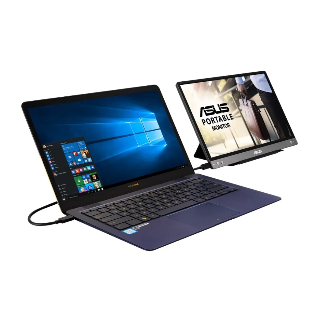 Prenosni monitor Asus 35,6 cm (14,0") MB14AC 1920x1080 IPS 5ms USB-C z naslonjalom Prenosni monitor Asus 35,6 cm (14,0") MB14AC 1920x1080 IPS 5ms USB-C z naslonjalom