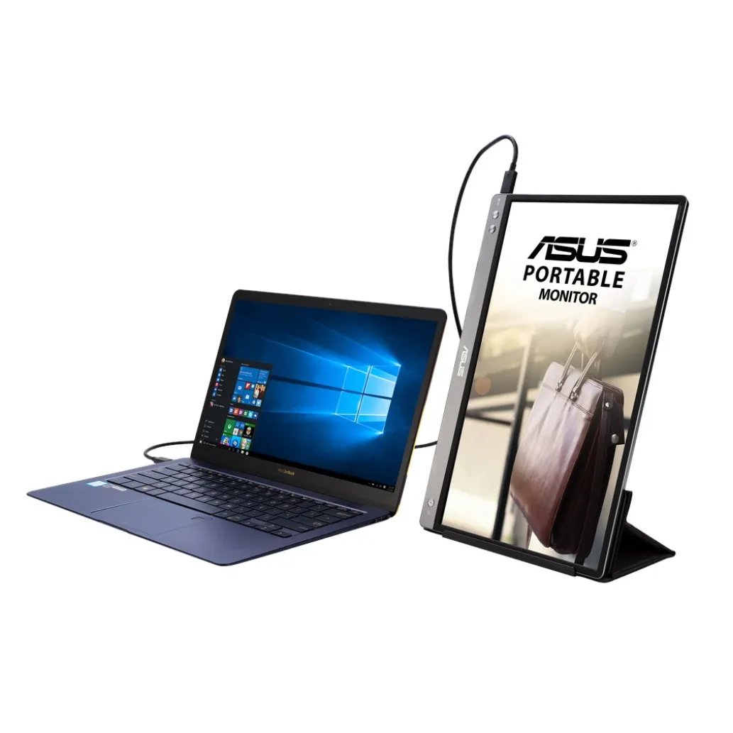 Prenosni monitor Asus 35,6 cm (14,0") MB14AC 1920x1080 IPS 5ms USB-C z naslonjalom Prenosni monitor Asus 35,6 cm (14,0") MB14AC 1920x1080 IPS 5ms USB-C z naslonjalom