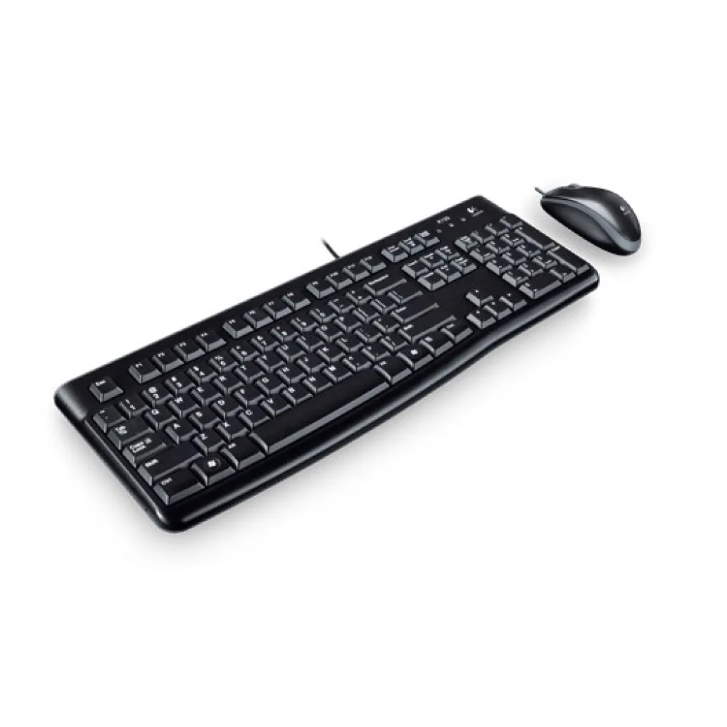 Tipkovnica in miš Logitech USB MK120 SLO črna (920-002549) Tipkovnica in miš Logitech USB MK120 SLO črna (920-002549)