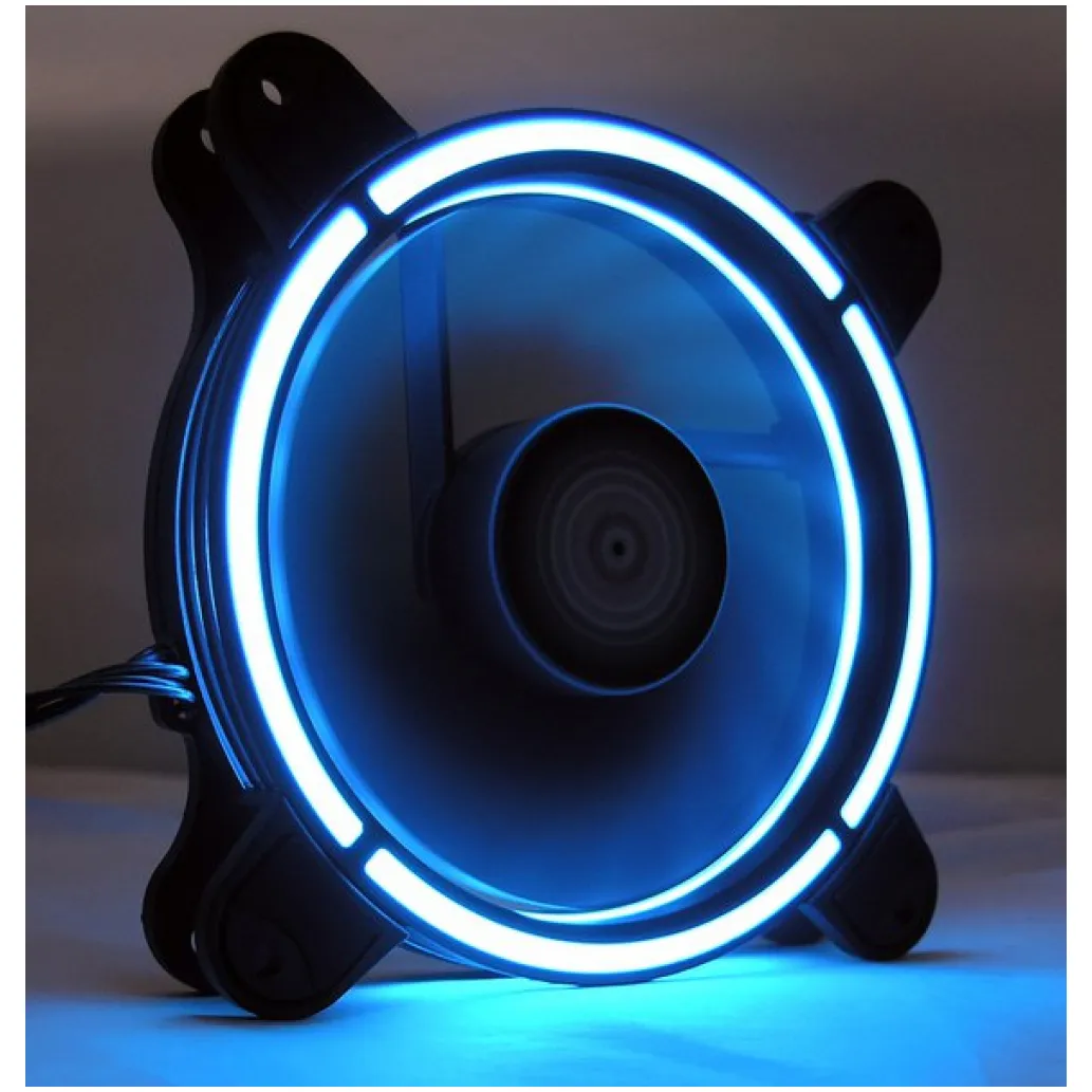 Ventilator LC Power LC-CF-RGB 120mm, črna RGB (2x ventilator, 1x RGB trak) Ventilator LC Power LC-CF-RGB 120mm, črna RGB (2x ventilator, 1x RGB trak)