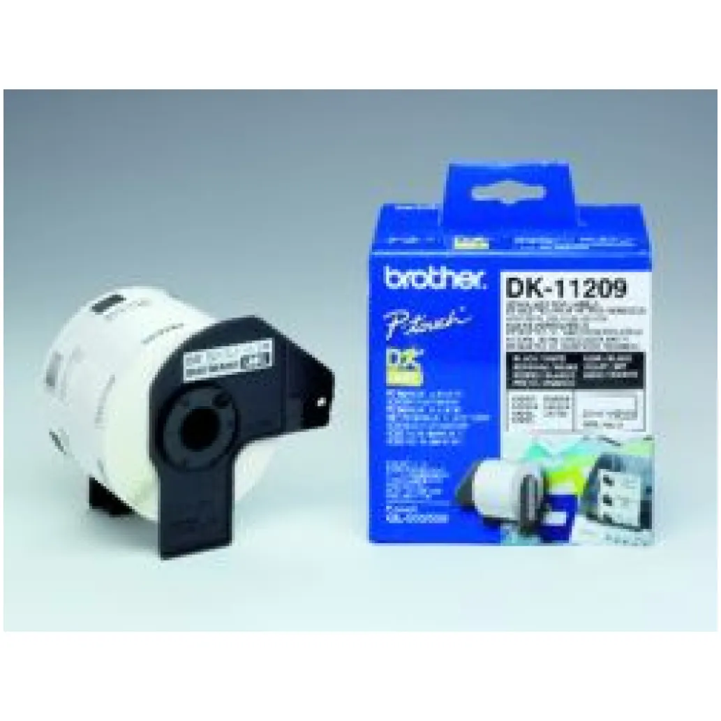 Nalepke za tiskalnik Brother DK11209 Small Address Label 29mm x 62mm x 800 Nalepke za tiskalnik Brother DK11209 Small Address Label 29mm x 62mm x 800