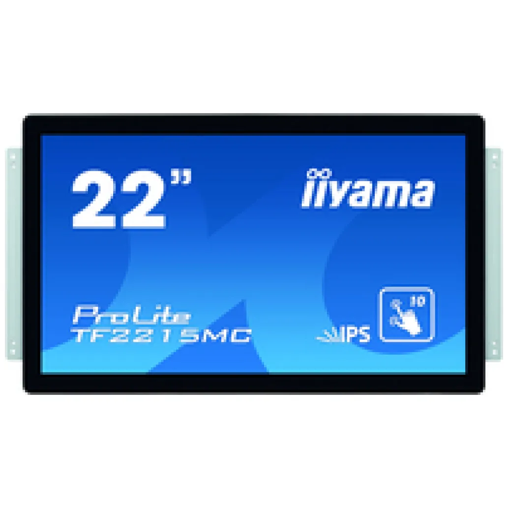 Monitor Touch 54,6 cm (21,5") Iiyama OpenFrame TF2215MC-B2 IPS 14ms VGA HDMI DisplayPort USB Monitor Touch 54,6 cm (21,5") Iiyama OpenFrame TF2215MC-B2 IPS 14ms VGA HDMI DisplayPort USB