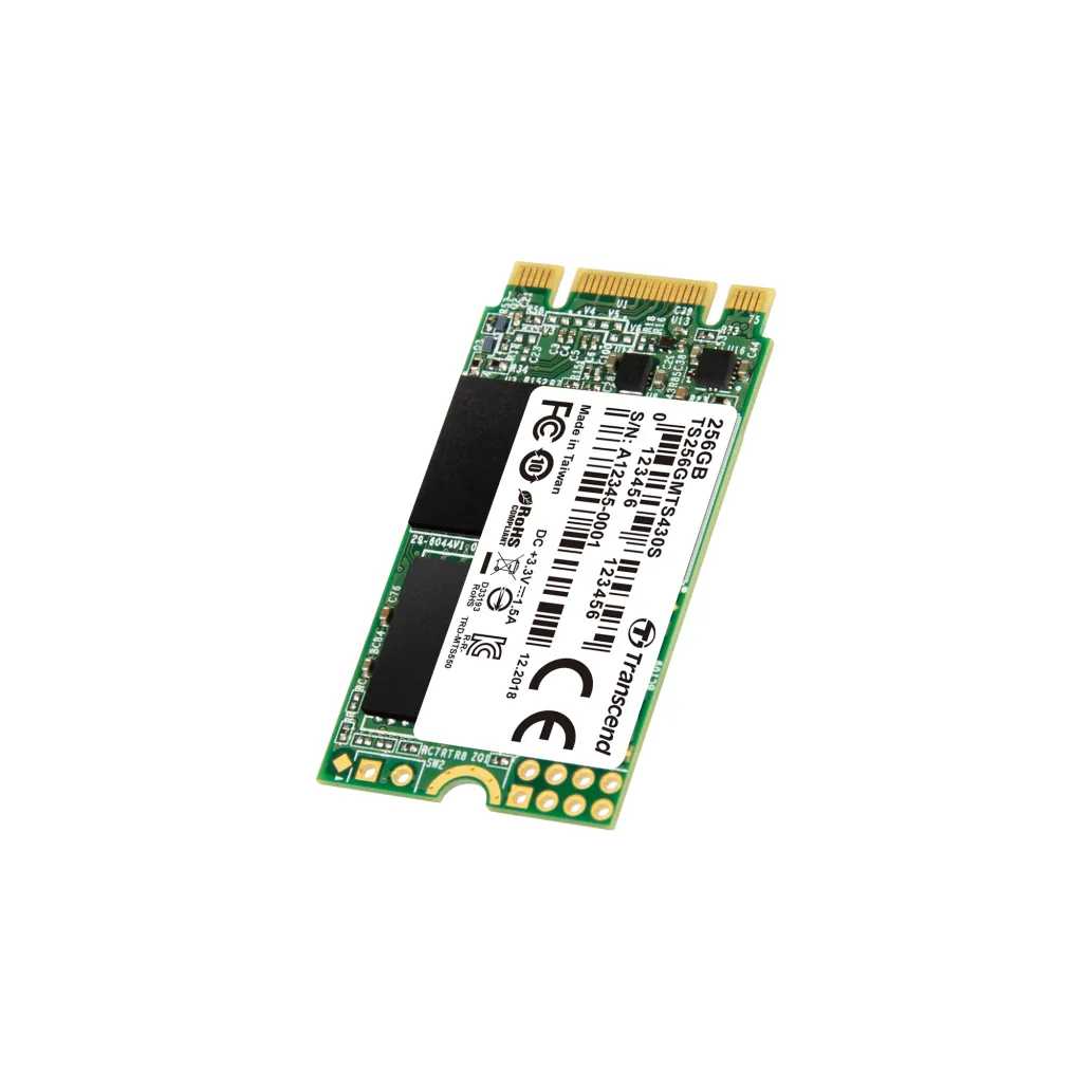 Disk SSD M.2 SATA3 256GB Transcend 430S 3D TLC 2242 550/480MB/s (TS256GMTS430S) Disk SSD M.2 SATA3 256GB Transcend 430S 3D TLC 2242 550/480MB/s (TS256GMTS430S)