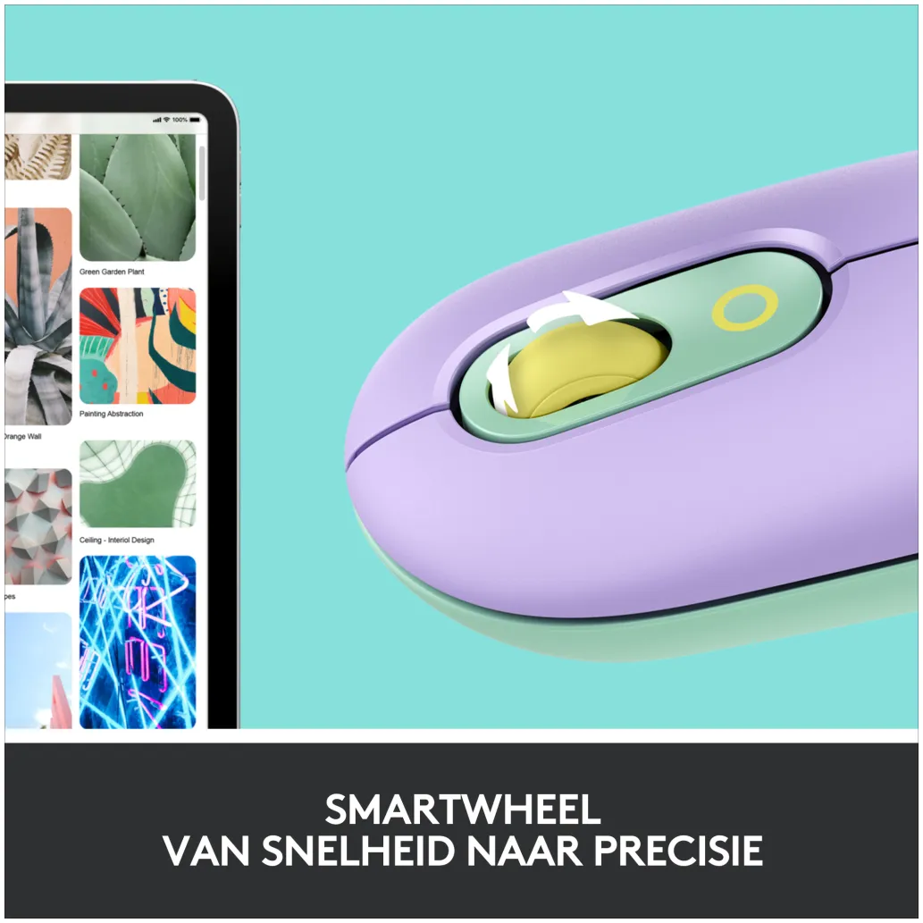 Miš Logitech Brezžična Bluetooth POP Mouse z EMOJI - mint (910-006547) Miš Logitech Brezžična Bluetooth POP Mouse z EMOJI - mint (910-006547)
