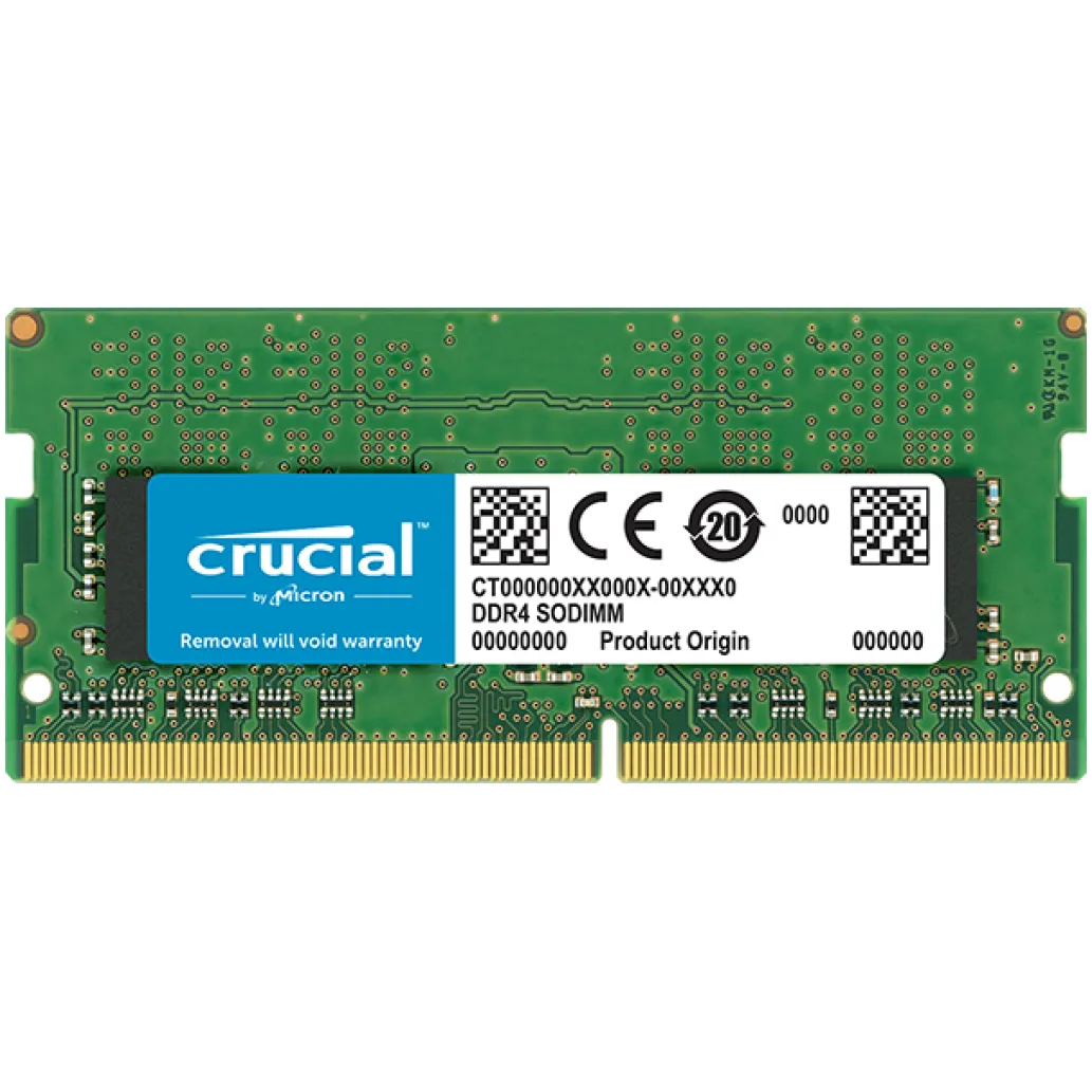 Note spomin SO-DIMM DDR4 -16GB 2666MHz CL19 Crucial 1,2V (CT16G4SFD8266) Note spomin SO-DIMM DDR4 -16GB 2666MHz CL19 Crucial 1,2V (CT16G4SFD8266)