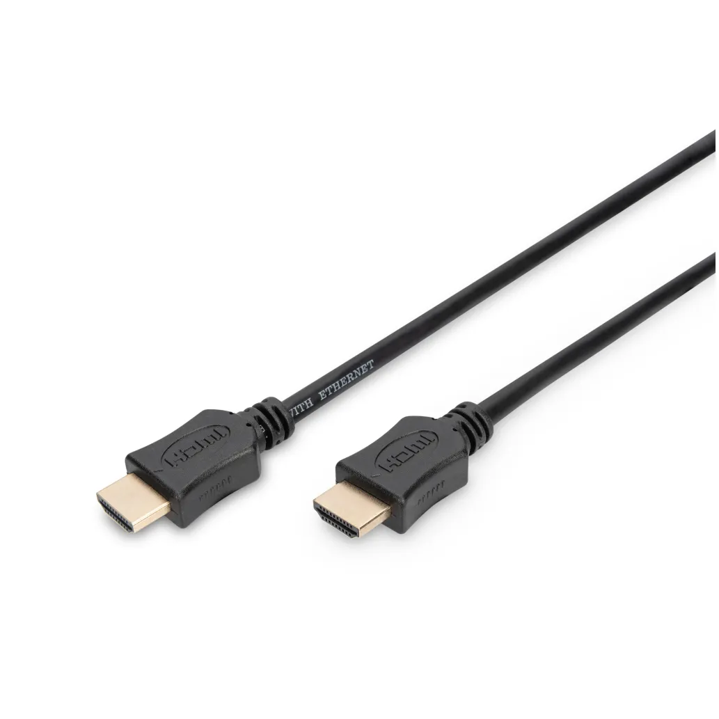 Kabel HDMI(m)=>HDMI(m) 3.00m 4K/60Hz z ethernet povezavo črn Digitus (AK-330107-030-S) Kabel HDMI(m)=>HDMI(m) 3.00m 4K/60Hz z ethernet povezavo črn Digitus (AK-330107-030-S)