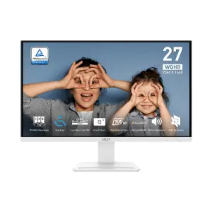 Monitor MSI 68,6 cm (27,0") MP273QWDE 2560x1440 100Hz IPS 1ms 2xHDMI DisplayPort Zvočniki  DCI-P3-94% AdaptiveSync HDR400 PRO