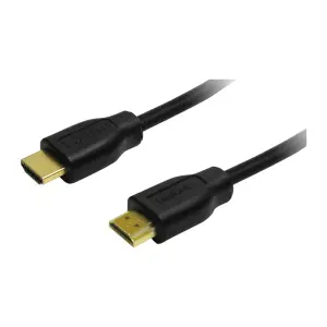 KABEL HDMI/HDMI M/M  5,0m LogiLink pozlačeni kontakti V1,4 (CH0039) 