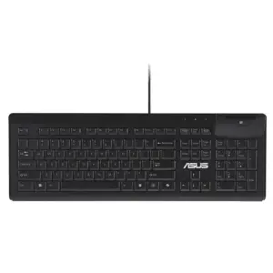 Tipkovnica Žična Asus KU100 s čitalcem kartic US | črna (90XB05E0-BKB010)