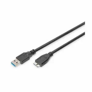 Kabel USB 3.0 A => B Micro 0,25m Digitus (AK-300117-003-S)