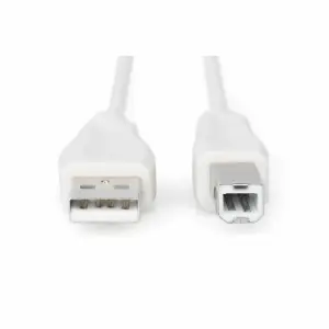 Kabel USB A => B 1,8m Digitus bel (AK-300102-018-E)