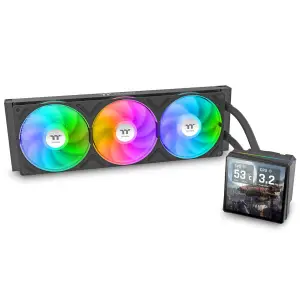 Vodno hlajenje Thermaltake TH360 V3 Ultra - 360mm ARGB črna (CL-W474-PL12SW-A)