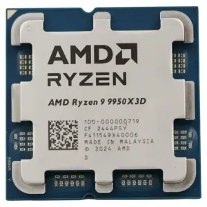 Procesor AMD AM5 Ryzen 9 9950X3D 16C/32T 4,3/5,7GHz tray 170W grafika Radeon brez hladilnika