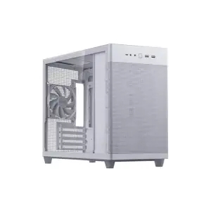 Ohišje Asus Prime AP201 - Seklena stranica miniATX - bela