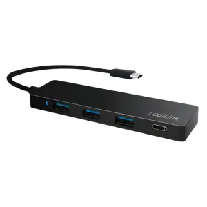 HUB USB-C => 3x USB 3.0 tip A 1x USB-C Thunderbolt 3 LogiLink (UA0311)