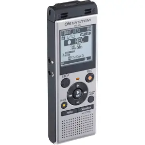Diktafon OLYMPUS WS-882 4GB 2xAAA microSD reža MP3 USB srebrn (V420330SE000)