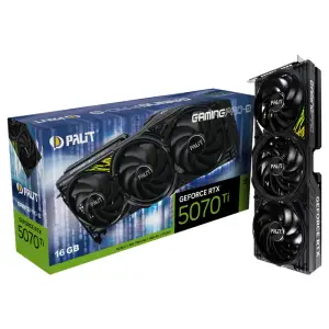 Grafična kartica nVidia RTX5070Ti Palit GamingPro-S - 16GB GDDR7 (NE7507T019T2-GB2031U)