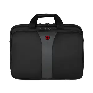 Torba za notesnik 43,9 cm (17,3″) Wenger Legacy Triple Gusset črno/siva (600655)