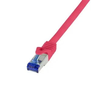 KABEL PATCH SFTP Cat.6A   1,50m  RJ45 10Gbit LSHF LogiLink - rdeč (C6A044S)