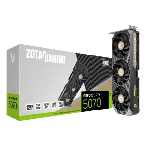 Grafična kartica nVidia RTX5070 Zotac Solid Gaming - 12GB GDDR7 (ZT-B50700D-10P)
