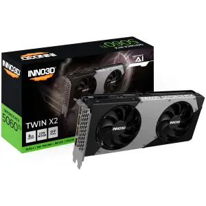 Grafična kartica nVidia RTX5060Ti Inno3D Twin X2 - 8GB GDDR7 (N506T2-08D7-193075N)