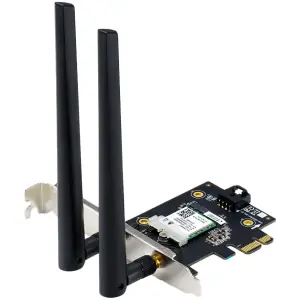 Mrežna kartica PCIe <=> WiFi 6E + BT 5.2 Asus PCE-AXE5400 (90IG07I0-ME0B10)