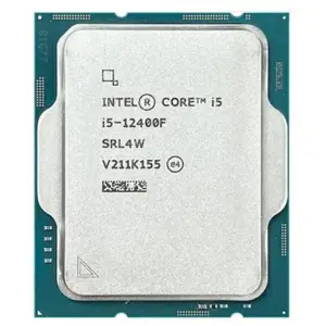 Procesor Intel 1700 Core i5 12400F 6C/12T 2.5GHz/4.4GHz tray 65W/117W brez grafike brez hladilnika