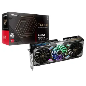 Grafična kartica AMD RX9070 XT Asrock Taichi OC - 16GB GDDR6  | 1xHDMI 2.1b 3xDisplayport 2.1a (90-GA5HZZ-00UANF)