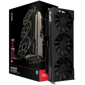 Grafična kartica AMD RX9070 XT XFX Swift Triple Fan Gaming Edition - 16GB GDDR6  | 1xHDMI 2.1 3xDisplayport 2.1 (RX-97TSWF3B9)