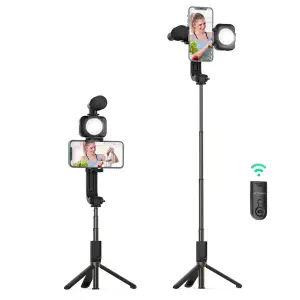 Selfie LED BlitzWolf za pametni telefon Tower z raztegljivim stojalom (BW-BS15)