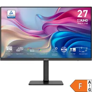 Monitor MSI 68,6 cm (27,0") MD272UPHG 3840x2160 IPS 4ms 2xHDMI DisplayPort USB-C 98W 3xUSB3.2 Pivot Zvočniki 2x3W  DCI-P3-97% AdaptiveSync KVM HDR400 Modern