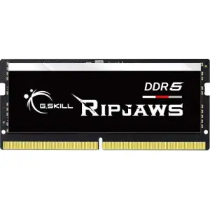 SO-DIMM DDR5 16GB 5600MHz CL40 Single (1x16GB) G.Skill Ripjaws XMP3.0 1,1V Notesniki črna (F5-5600S4040A16GX1-RS)