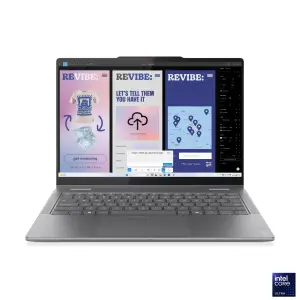 Prenosnik Lenovo 35,5 cm (14,0") Yoga 7 2-in-1 1920x1200 OLED na dotik 400nit Ultra 5-226V/16GB/512GB/BL/AI Chip: 40 TOPs/ALU/Intel Arc 130V/Win11Home (83JQ0026SC)