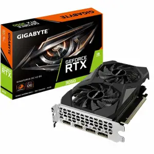 Grafična kartica nVidia RTX3050 GigaByte Windforce OC V2 - 6GB GDDR6 (GV-N3050WF2OCV2-6GD)