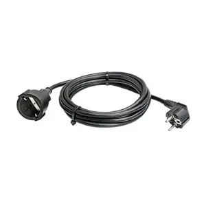 Električni podaljšek Bachmann 220V kabel 2m črn 341.184