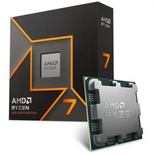 Procesor AMD AM5 Ryzen 7 9700X 8C/16T 3,8GHz/5,5GHz BOX 65W/88W grafika Radeon brez hladilnika