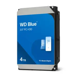 Trdi disk 3,5" (88,9mm) 4TB SATA WD Blue 5400 vrtljajev 128MB PC (WD40EZZX)