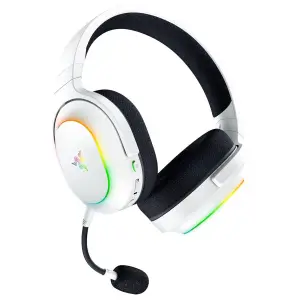 Slušalke brezžične Razer naglavne z mikrofonom BT/USB-C Barracuda X Chroma bele (RZ04-05220200-R3M1)
