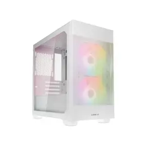 Ohišje Lian-Li LANCOOL 205M MidiATX - bela RGB