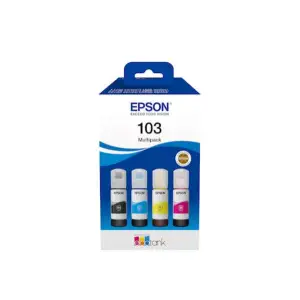 ČRNILO EPSON 103 4x KOMPLET STEKLENIČKA, 70 ML L31xx, L32xx,,L52xx (C13T00S64A)