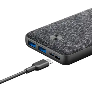 Prenosna baterija  Anker PowerCore Metro 20.000 mAh 1x USB-C 1x USB-A 1x MicroUSB