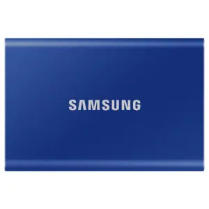 Prenosni disk SSD 1TB USB-C Samsung T7 1050/1000MB/s  - modra (MU-PC1T0H/WW)