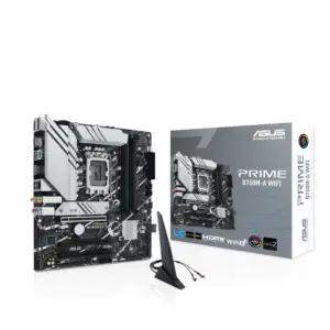 Osnovna plošča 1700 Asus Prime B760M-A (WIFI) microATX 1xHDMI 2xDisplayPort 90MB1EL0-M0EAY0