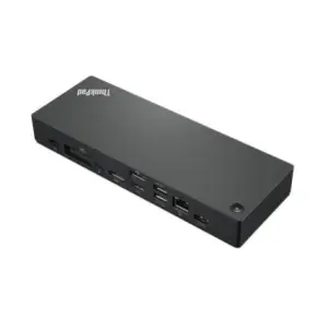 Priklopna postaja USB-C => Lenovo ThinkPad Universal Thunderbolt 4 100W 4x USB 3.0 1x USB-C HDMI 2.1 2x DisplayPort 1.4 LAN (40B00135EU)