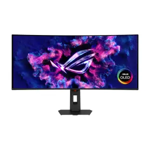 Monitor Asus 86,4 cm (34,0") XG34WCDMS 3440x1440 Curved Gaming 280Hz OLED 0,03ms 2xHDMI DisplayPort USB-C 15W 3xUSB3.2 HAS  DCI-P3-99% FreeSync Premium PRO G-Sync Compatible KVM HDR500 KVM
